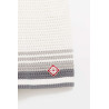 CASABLANCA WHITE GREY CROCHET SHORTS